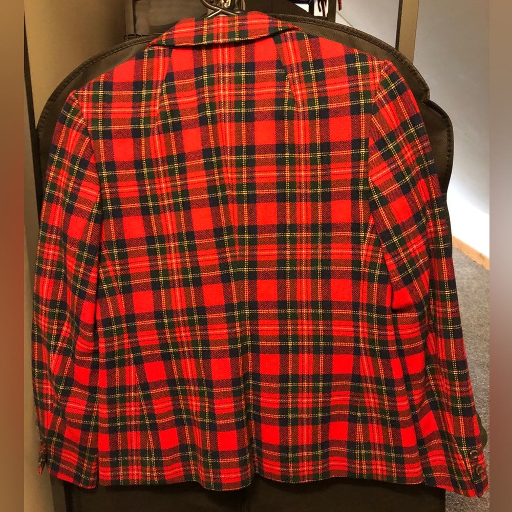 Pendleton vintage wool plaid blazer petite XS - Picture 2 of 5